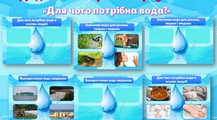 Дидактична гра на сортування "Для чого потрібна вода"