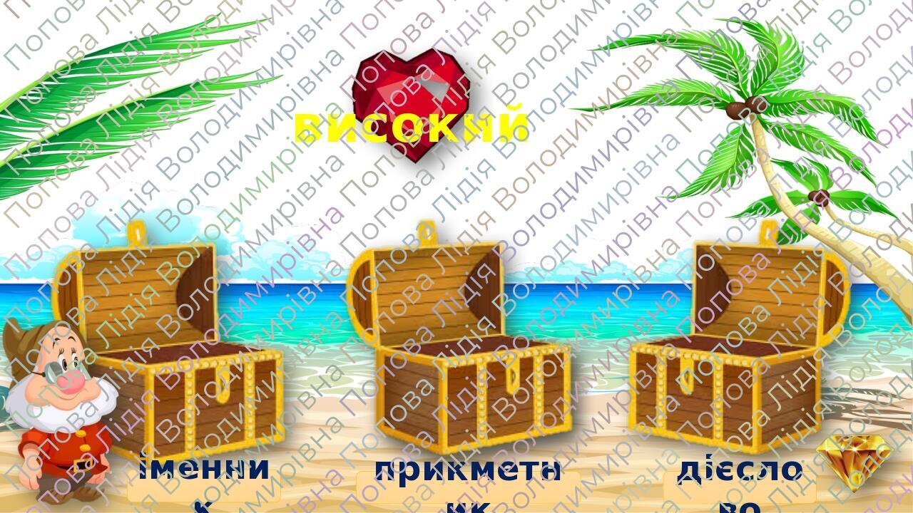 іменник прикметник дієслово високий