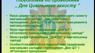 Презентація на тему: Цивільний захист. День Цивільного захисту