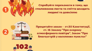 Брошура для акції "Жовте листя"
