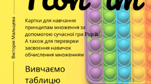 Картки з математики для перевірки таблиці множення