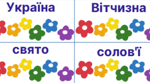 Стіна слів "Патріотичні слова"