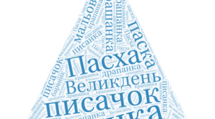 Хмаринка слів до тижня "Великдень"