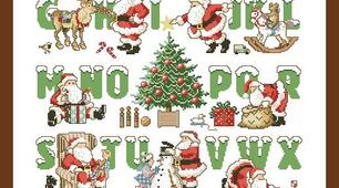 Презентація до уроку англійської мови з теми "Christmas alphabet"