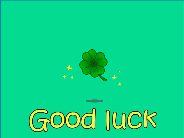 Good Luck GIFs - 105 Animated Pics to wish'em Good Luck
