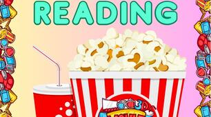 Гра на сортування та читання "Popcorn Reading (letters N &H)"