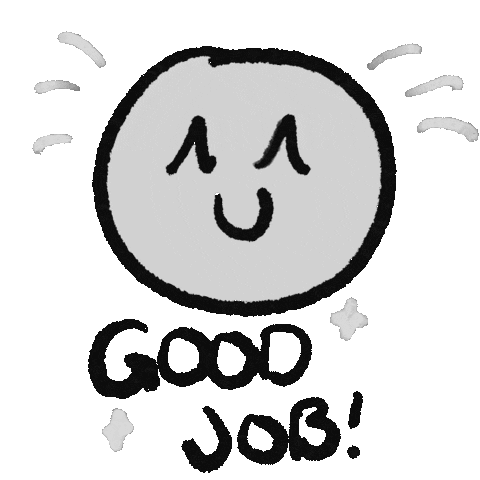 Good Job Sticker Gif
