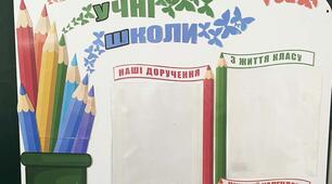 Матеріали для оформлення класного кутка НУШ