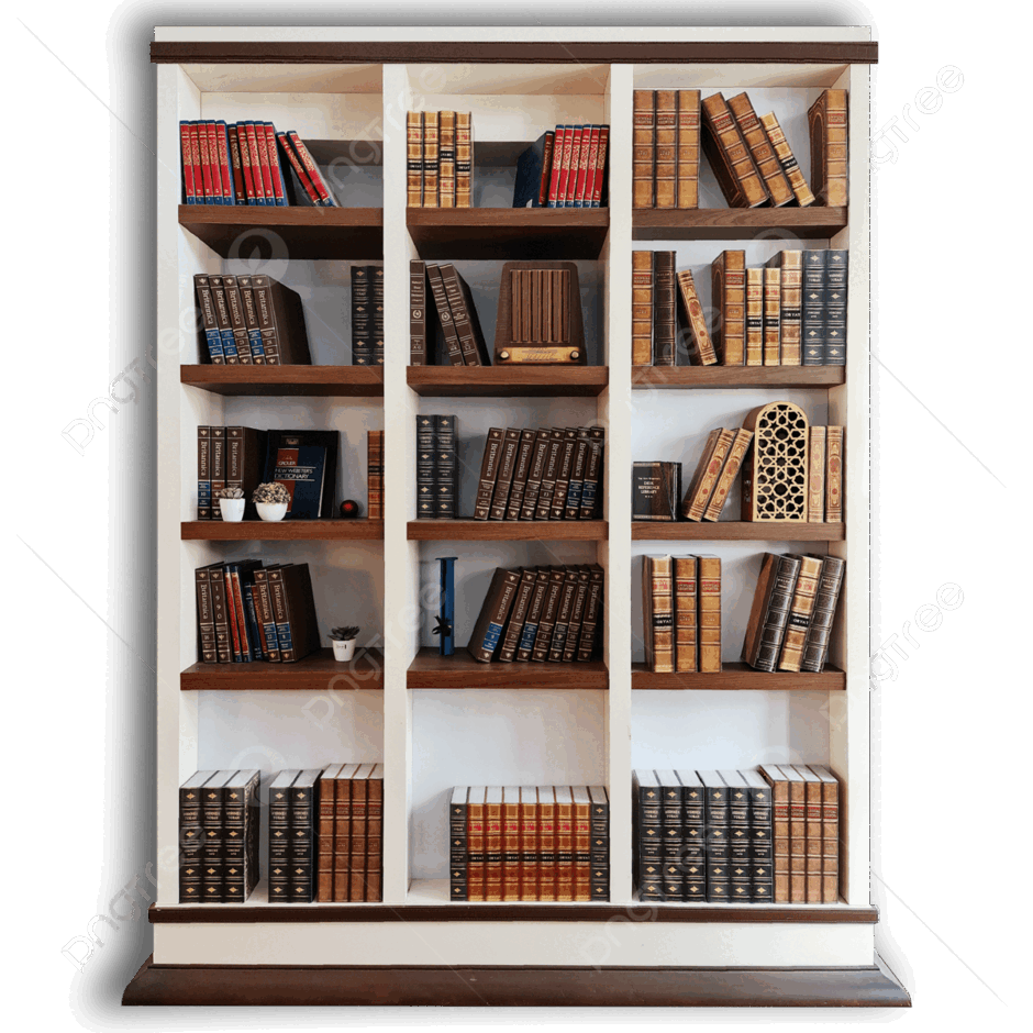 Book Shelf PNG Transparent Images Free Download | Vector Files | Pngtree