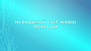 Невидимий світ живої природи