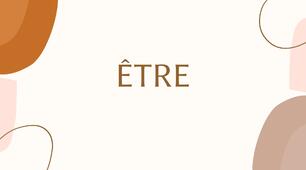 Verbe "être" et la famille 