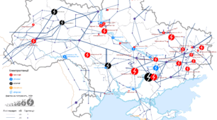 ПОЗНАЧЕННЯ НА КОНТУРНІЙ КАРТІ УКРАЇНИ НАЙБІЛЬШИХ ЕЛЕКТРОСТАНЦІЙ ТА ПОЯСНЕННЯ ЧИННИКІВ ЇХ РОЗМІЩЕННЯ