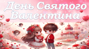 Презентація - гра до Дня Святого Валентина для учнів 1- 5 класів“Хто зверху? “