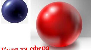 Сфера. Куля