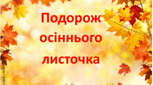 Заняття з логіко - математичного розвитку "Подорож осіннього листочка" ( середня група )